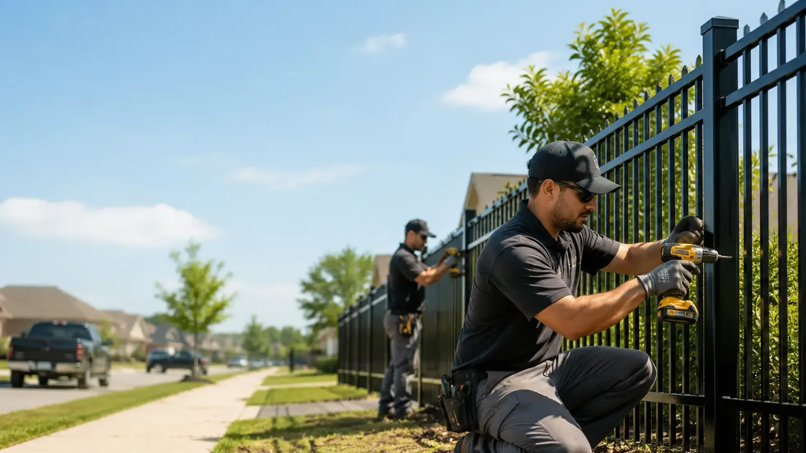 Metal Fence Installation in New Holstein, WI
